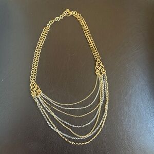Brighton  Gold and Silver Chain Necklace